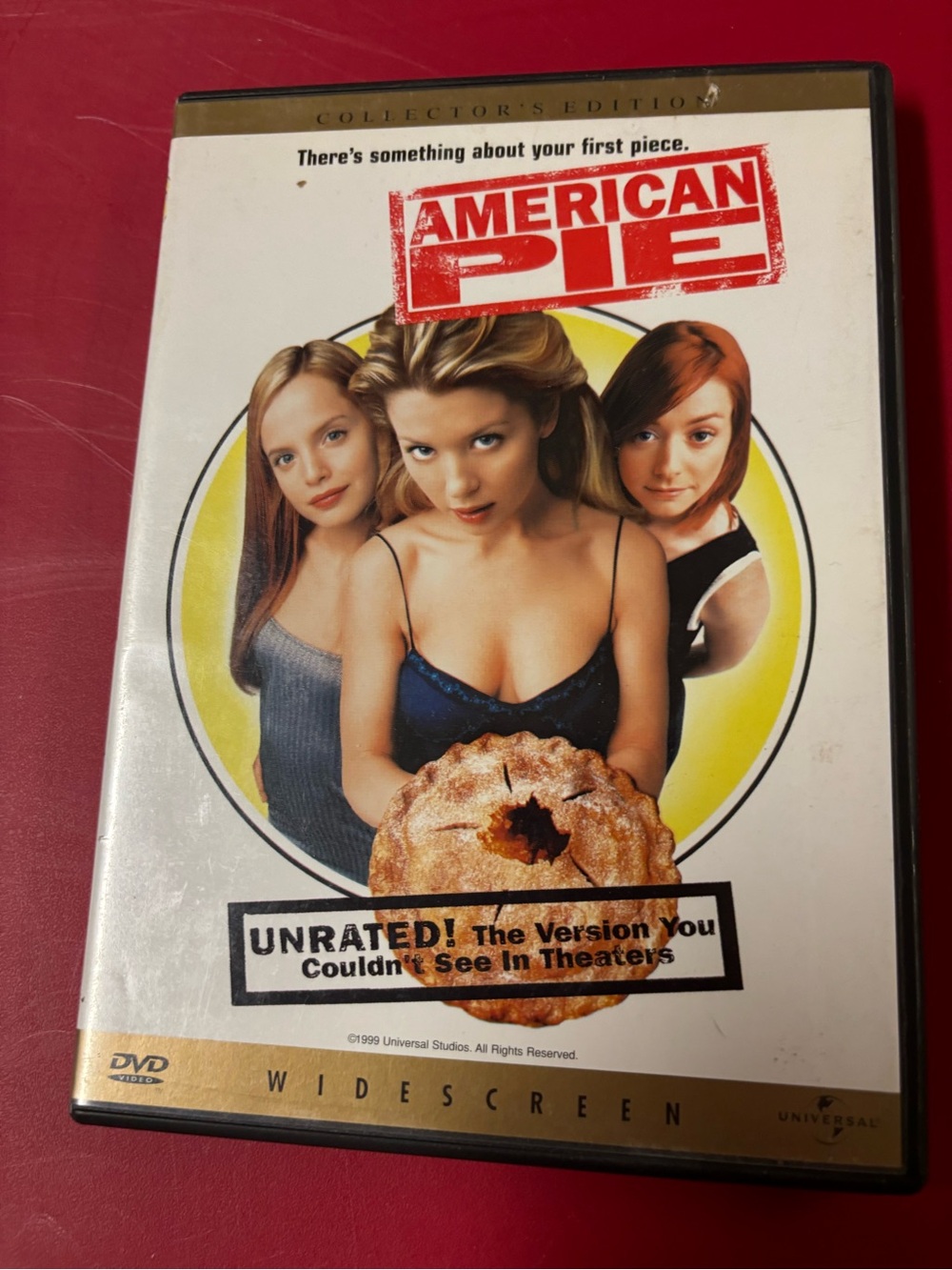Universal American Pie DVD - White, Red, Yellow